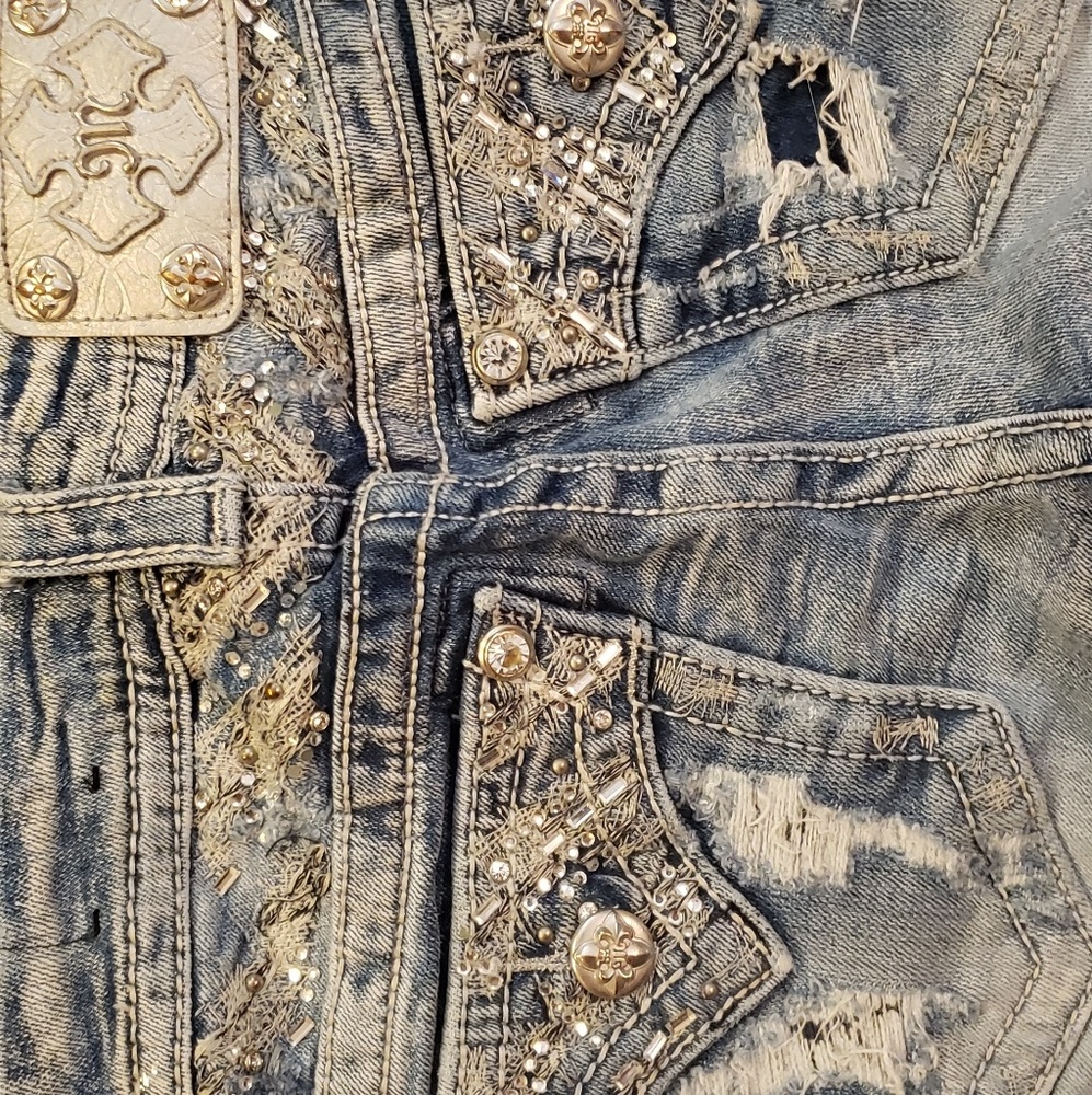Womens 25/33 skinny Miss me jeans